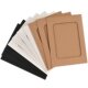 Creative 3567-inch kraft paper photo frame photo wall decoration hemp rope clip hanging cardboard simple photo wall combination