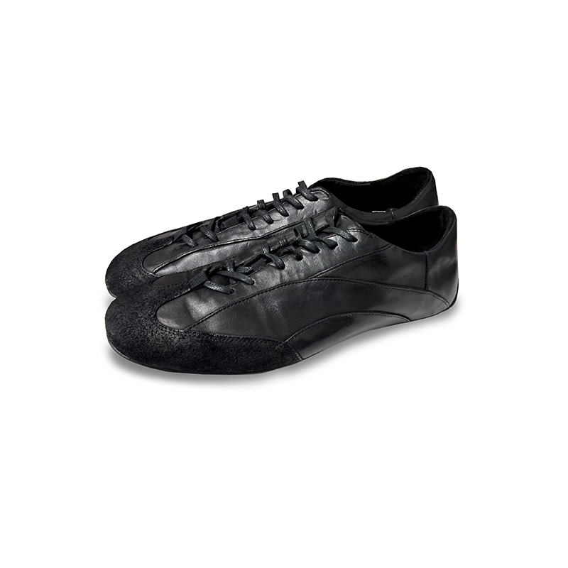 Jcaesar Shoes Washed Horse Leather Training Shoes, Cowhide Lining, Rubber Outsole, Deconstructed Structure Lines Jcaesar Shoes Washed Horse Leather Training Shoes, Cowhide Lining, Rubber Outsole, Deconstructed Structure Lines