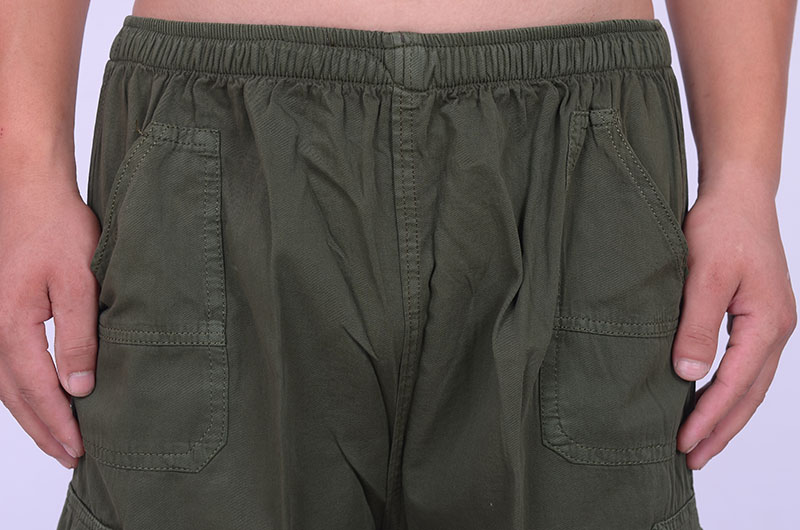 Quần short nam cắt ngắn Quần short trung niên cotton giản dị dụng cụ quần short quần đùi nhà - Những người đam mê quân sự hàng may mặc / sản phẩm quạt quân đội mũ lưỡi trai quân đội