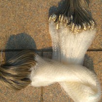 100 meters 200 meters long and high single-layer fishing net wire mesh sticky net floating net hanging net White meal fish Silver carp crucian carp