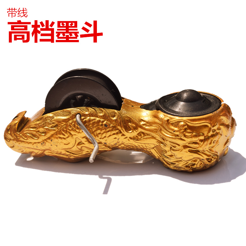 Boutique ink fountain New faucet Hand-cranked semi-automatic ink fountain Scribing ink fountain Elastic line tool Exquisite small ink fountain