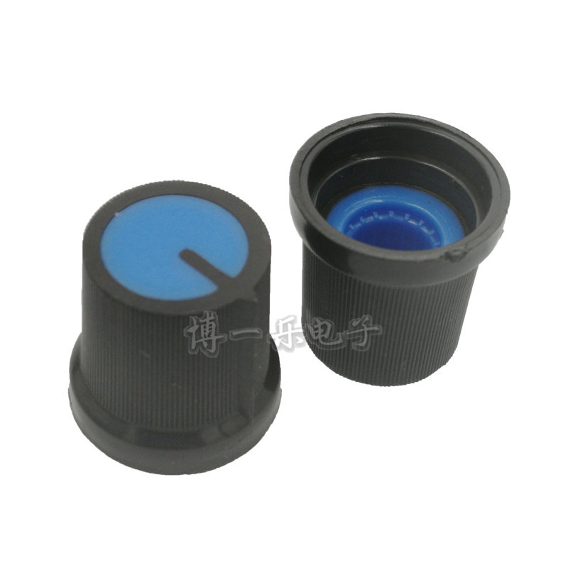 Potentiometers knob cap full plastic plum handle cap single duplex electric bit gauge assorted with