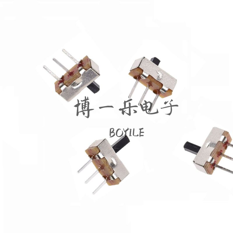 Toggle switch SS12D00G2 3 4 5H 2 stalls small toggle sliding gear single row straight inserted upright 3P