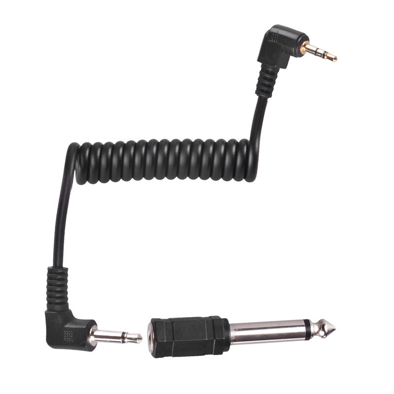 NiceFoto NiceFoto outside shooting light flash trigger positive and negative device hot shoe seat off-line cable cable trigger flash line