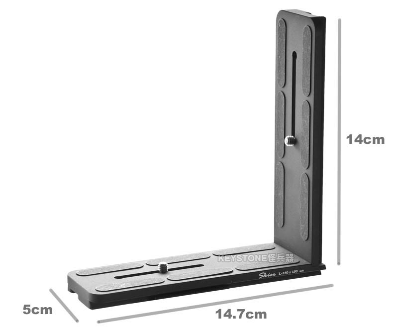 Taiwan SKIER speed chic single eye micro single eye camera camera fast vertical 90-degree angle rack tripod head quick fit quick dismantling plate