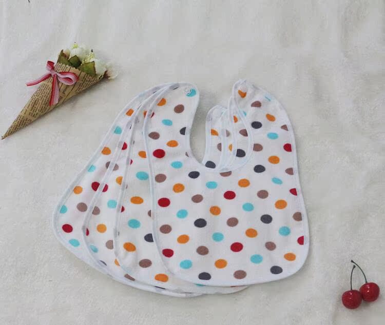 Baby bib bib bib Baby cung cấp nhung pha lê nhung không thấm nước đai khóa khăn nước 3 Gói - Cup / Table ware / mài / Phụ kiện cốc uống nước cho bé