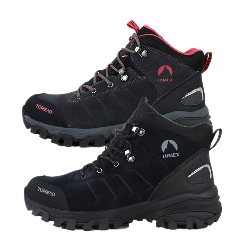 Pathfinder hiking shoes men and women Autumn Winter Outdoor Warm High Cylinder Mountaineering Shoes TFBI91911 91901