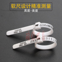 Ring finger circumference measurement Ring measuring device Meidu measuring with inch ring A-Z size hand circumference measuring ring tool