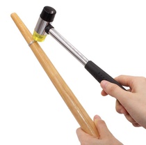 Rubber hammer solid rod Wooden ring rod round correction Gold and silver jewelry adjustment plastic repair tool
