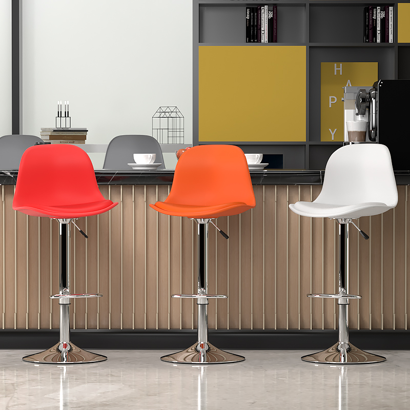 Bar Table Chair Modern Minima Bar Chair Front Desk Swivel High Footstool Home Can Lift Bar Chair Cashier Counter High Foot Chair
