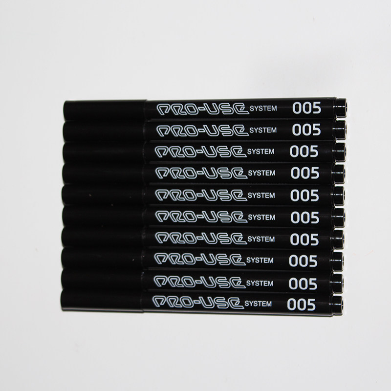 005 Oil Pen platinum Oily Fine Needle Pen White Gold Medal Jade Carving Waterproof Drawing