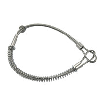 Pipe throat hoop explosion-proof cable chain high pressure oil pipe soft machinery equipment oil pipe anti-off rope oil pipe explosion-proof cable chain