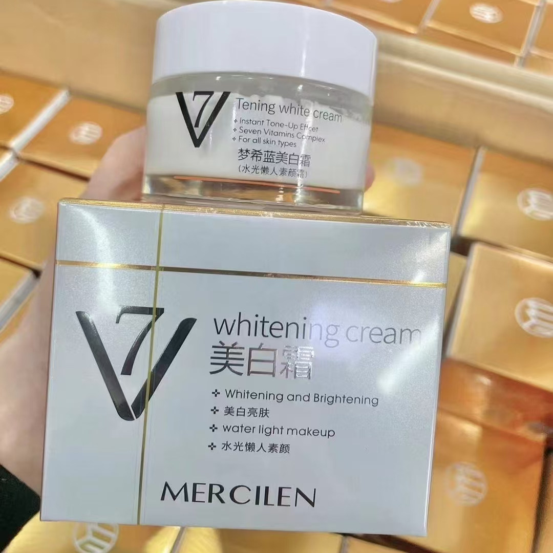 从素颜风到文化肌理：梦希蓝美白霜V7的哲学式美肤启示_隔离_淘宝美妆网