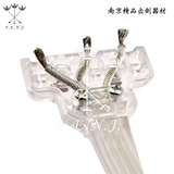 Цветочный меч тяжелый меч общего меча общий три -двухлежные заглушки.