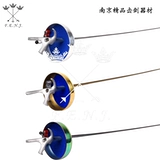 Оборудование для ограждения золотой цвет, красочная серебряная ручка с серебряной ручкой электрический меч, тяжелый меч, целый меч, сертификация модели для взрослых детей