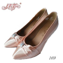 Betty Dance Shoes Lady Morden Shoes 169 Satin Face Light Skin Adult National Scale Waltz Dance Ballroom Dance Shoes