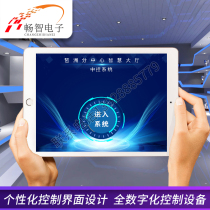 Intelligent multimedia mid-control system software conference IPAD mid-control serial port control system programmable switching machine