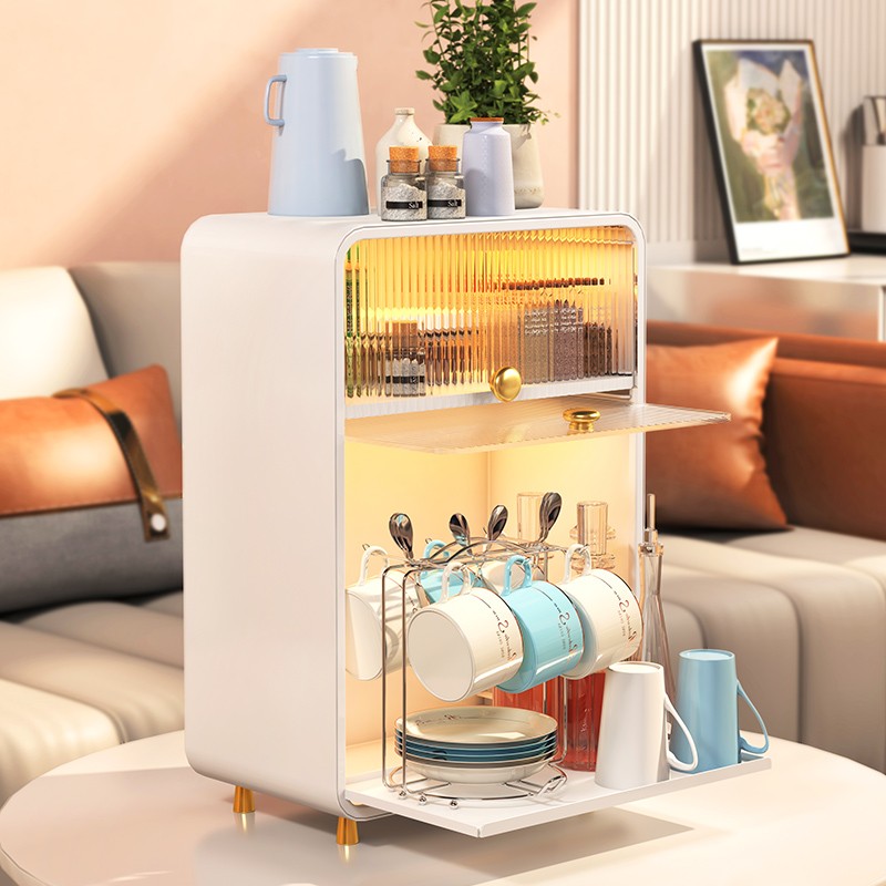 Dust-proof cup shelving drain cup shelf Desktop Living room Office overall cupboard Put coffee glass Cup shelf