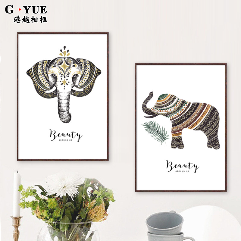 Simple modern narrow edge aluminum frame Advertising frame Decorative painting sketch frame Poster frame Wall-hanging promotional frame