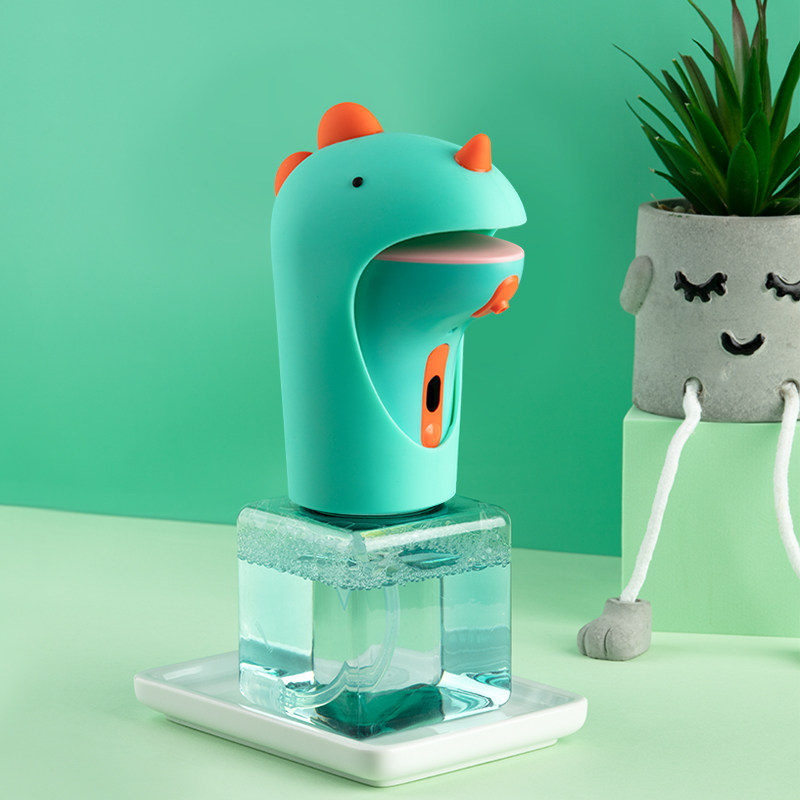 Lebath Le Bubble Auto Sense Foam Wash Phone Aerator Battery Charging Kids Cartoon Soap Dispenser