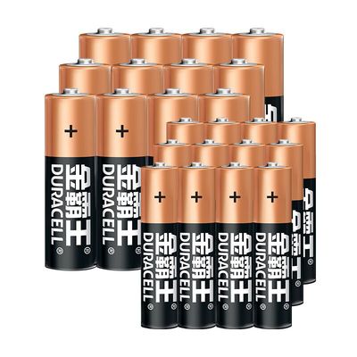 超值12节！金霸王防漏液电池5号7号