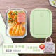 hộp com hâm nóng Lò vi sóng đặc biệt hộp ăn trưa ngăn lưu trữ hộp thủy tinh chịu nhiệt bát nhân viên văn phòng với gạo hộp cơm trưa kín bát có nắp - Hộp cơm điện sưởi ấm gào mên điện
