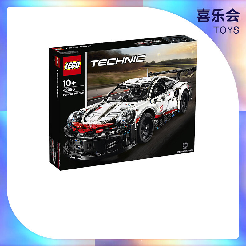 LEGO 42096 Porsche 911 RSR Machinery Group assembled toys for adult high difficulty official car