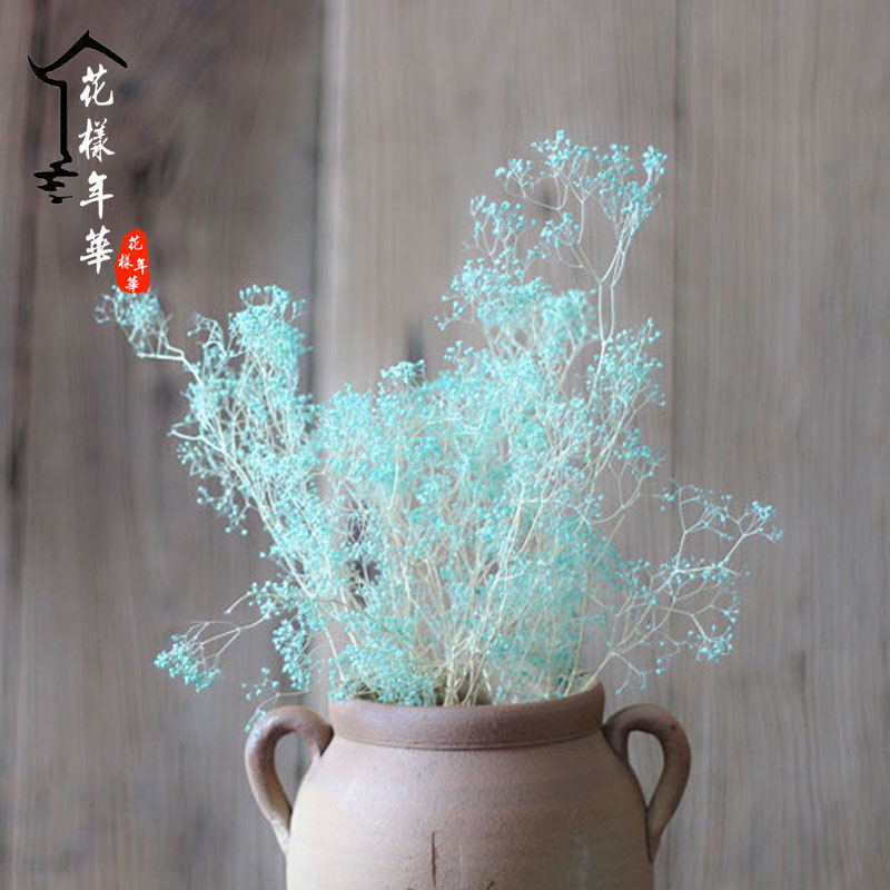 Natural dried flowers Dreamy grass Xia grass dried flower bouquet Literary and artistic fresh natural ornaments bouquet shooting props