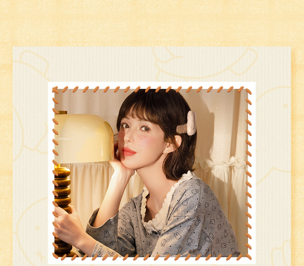  Мягкая демисезонная пижама, хлопковый милый лонгслив, кардиган 