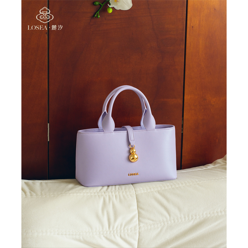 Losea Luxi's Original Huluo·Jinshu (Fortune and Prosperity) Concubine-Style Bag for Women, 2026 New Purple Crossbody Bag Losea Luxi's Original Huluo·Jinshu (Fortune and Prosperity) Concubine-Style Bag for Women, 2026 New Purple Crossbody Bag