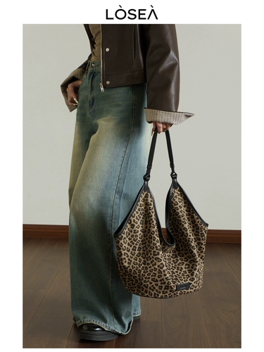 LOSEA Оригинальная вместительная и большая ретро сумка через плечо