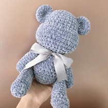 Ball-ball knitting needle Violence Xiong diy gross wire special material bag chenille gold velvet scarf wire manual hook