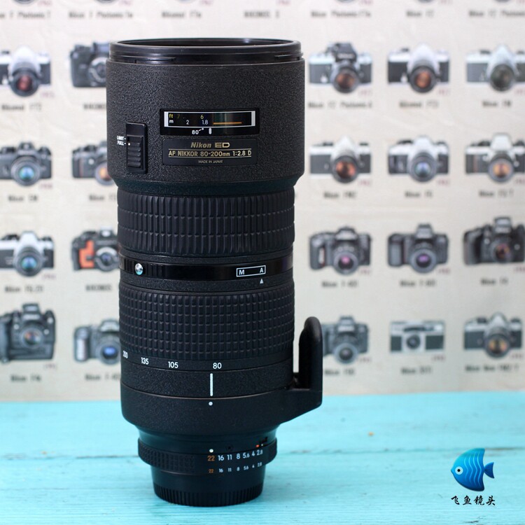 Nikon AF-S 80-200 2 8 long charred large aperture portrait second hand lens D800 small steel gun