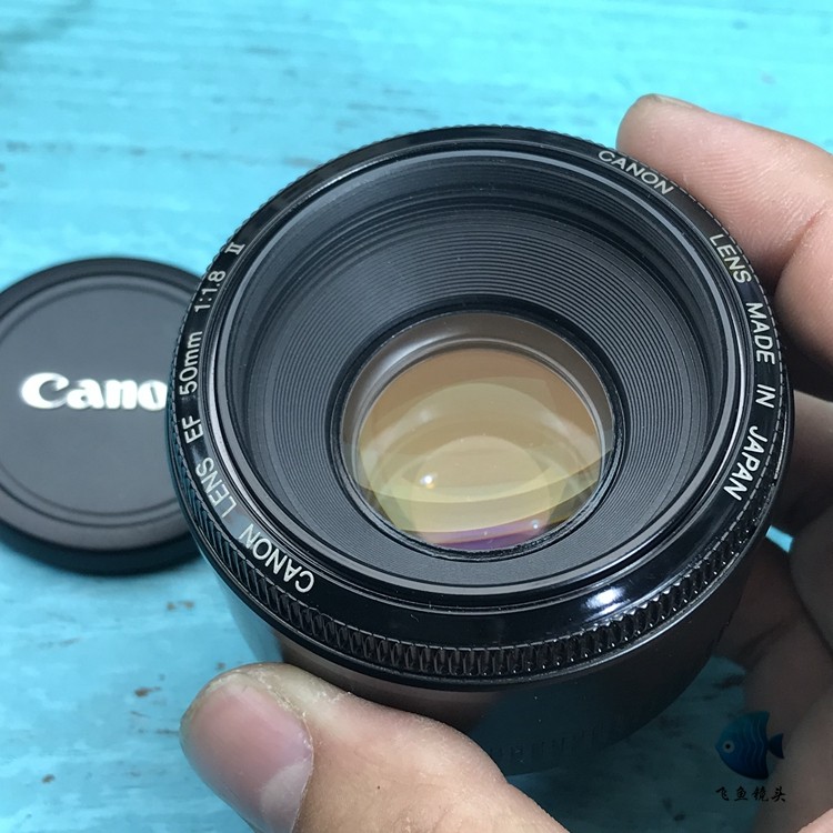 Canon EF 50 1 8 Second-hand Single Eye Camera Lens Fixed Charred Portrait Big Aperture Small Spittoon