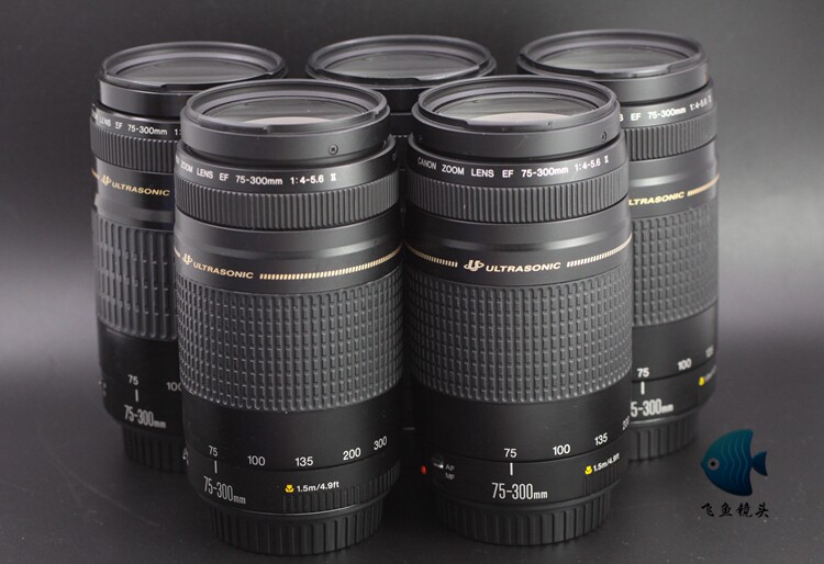 Canon EF 75-300 4-5 6 Generation 2 Generation Three Generation Three Generation SLR lens Long Focus Zoom