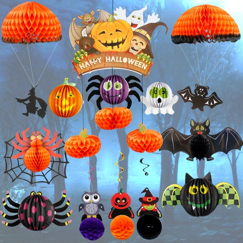 Хэллоуин декоративная планировка реквизита, торговый центр Meichen Lahua подвесной батончик