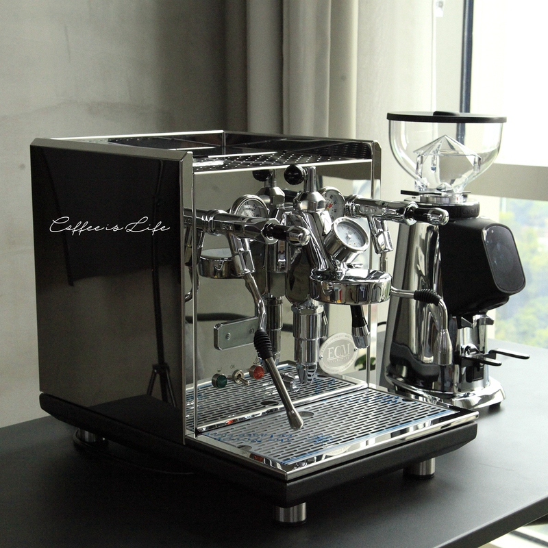 German Ecm Synchronika Double Boiler E61 Pid Temperature Control Transformer Single Head Semi-Automatic Coffee Machine