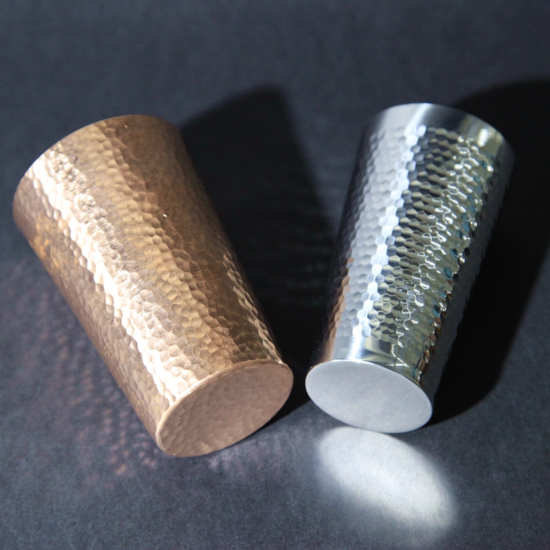 COFFEEISLIFE grinder hand-made single-product coffee powder cup Japanese-style smell cup copper cup metal powder receiver