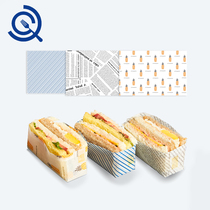  Food baking oil-absorbing paper Disposable oil-proof paper Burger sandwich toast French fries fried snack pad paper non-stick