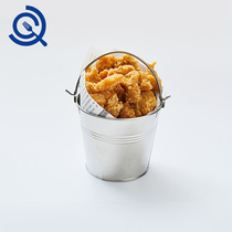  Cool Qi creative tableware original design Cafe supplies Stainless steel 304 mini small ice bucket fries bucket creative