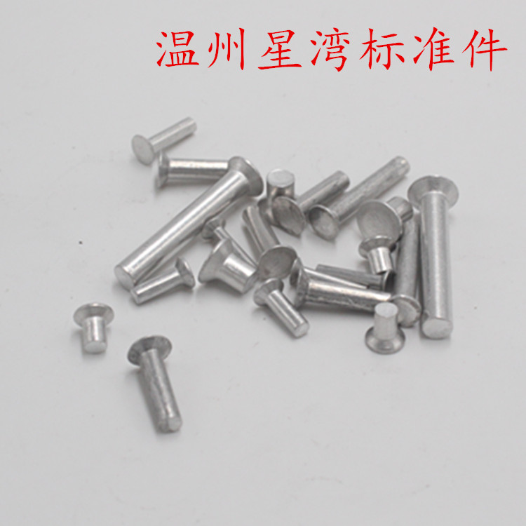GB869 countersunk head aluminum solid rivet countersunk head rivet M2-M3(100)