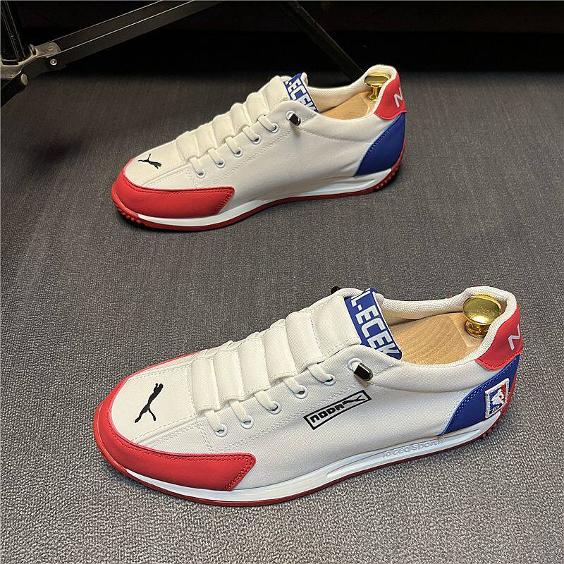 Hong Kong's Supreme men's shoes tide breathable small white shoes sports casual canvas shoes tide