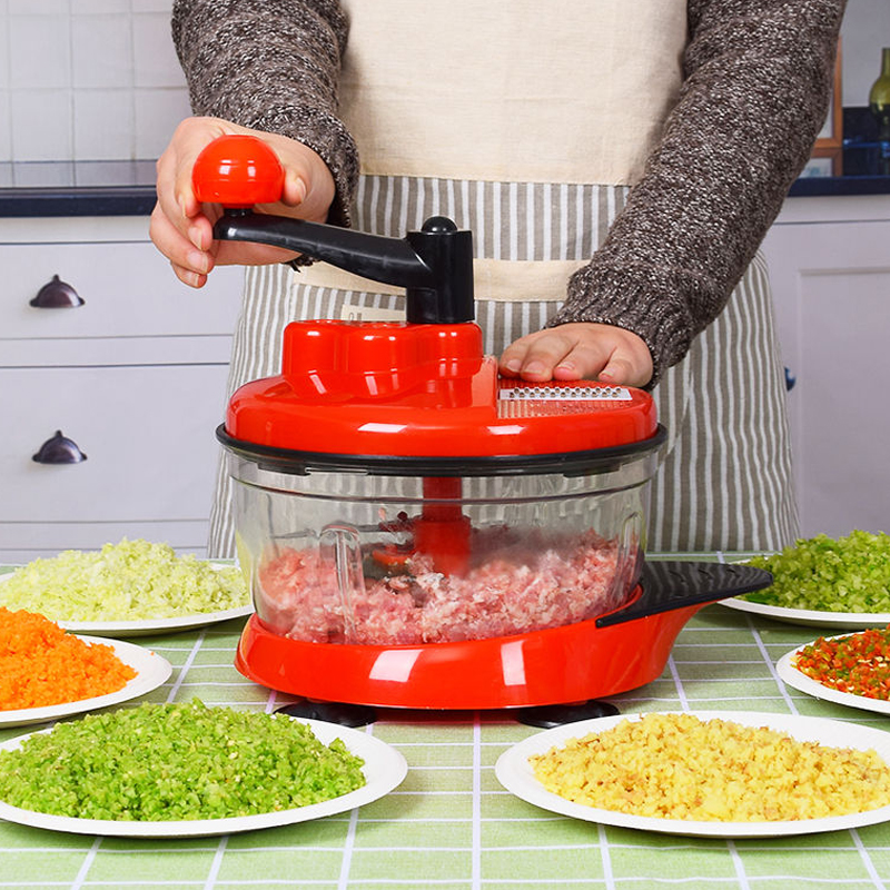 Home Manual Wringing Machine Water Dumper Filling Machine Wringing Machine Wringing Garlic Machine Mixer Multifunction Chopped Vegetable kitchen Supplies