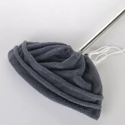 Buy 4 get 1 free lazy broom cover Cloth brush one mop replacement cloth Dry and wet dual-use dust removal cover Broom cover