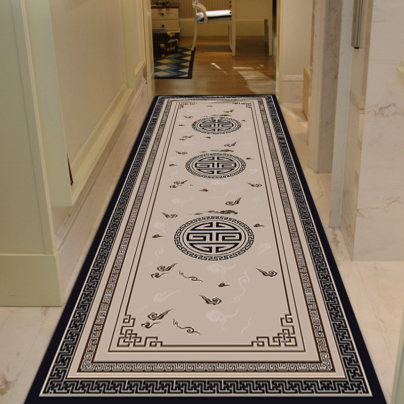 China Wind Corridor Carpet Aisle Entrance Doorway Floor Mat Stairs Hallway Home Bedroom Living Room Bedside Bedside Customizable