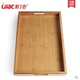 Lilac khay trà tre tự nhiên đơn giản lớn tấm gỗ hình chữ nhật