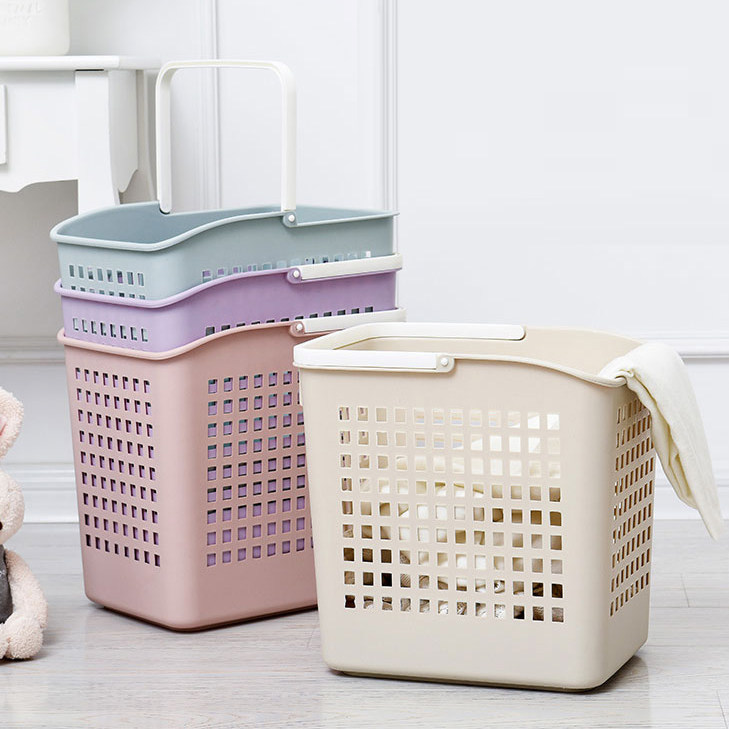 Plastic Multilayer Dirty Laundry Basket Containing Basket Dirty Laundry Containing Basket Carry-on Basket containing basket Dirty Laundry Basket