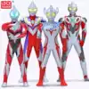 Ultraman Jedediah Aix set movable doll doll combination Luminous sound deformation children's toys
