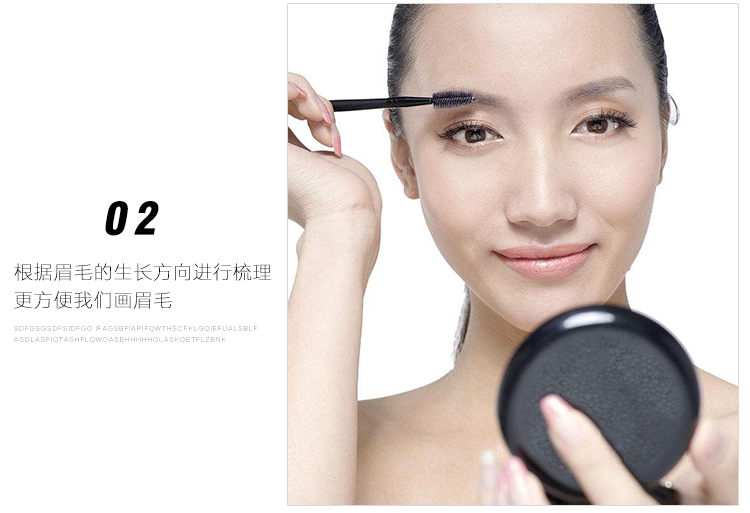 Ghép lông mi cọ 50 ​​cái / túi Lược lông mi Lông mi đặc biệt dùng một lần công cụ chải lông mi xoắn ốc - Các công cụ làm đẹp khác miếng dán kích mí