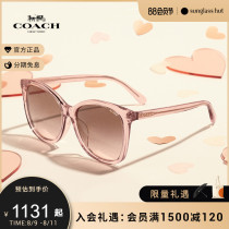 COACH Koch Female square deep purple sunglasses 0HC8271U